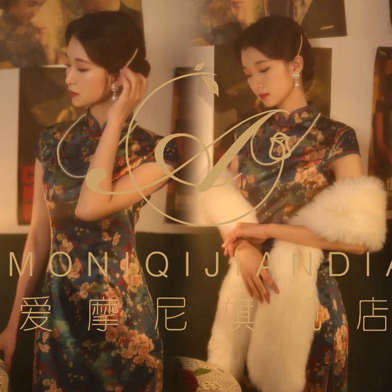 影楼主题服饰复古民国军阀太太旗袍军装情侣写真婚纱拍照摄影服装