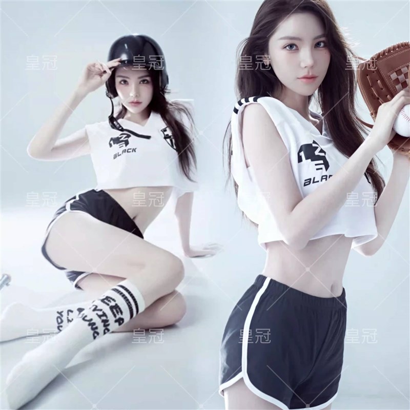 新款影楼小清新运动摄影个人主题私房纯欲少女写真艺术照拍摄服装