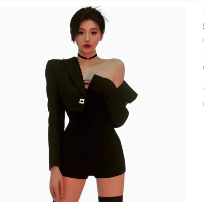 影楼新款肖像主题写真气质高级感女职业西装个人形象照艺术照服装