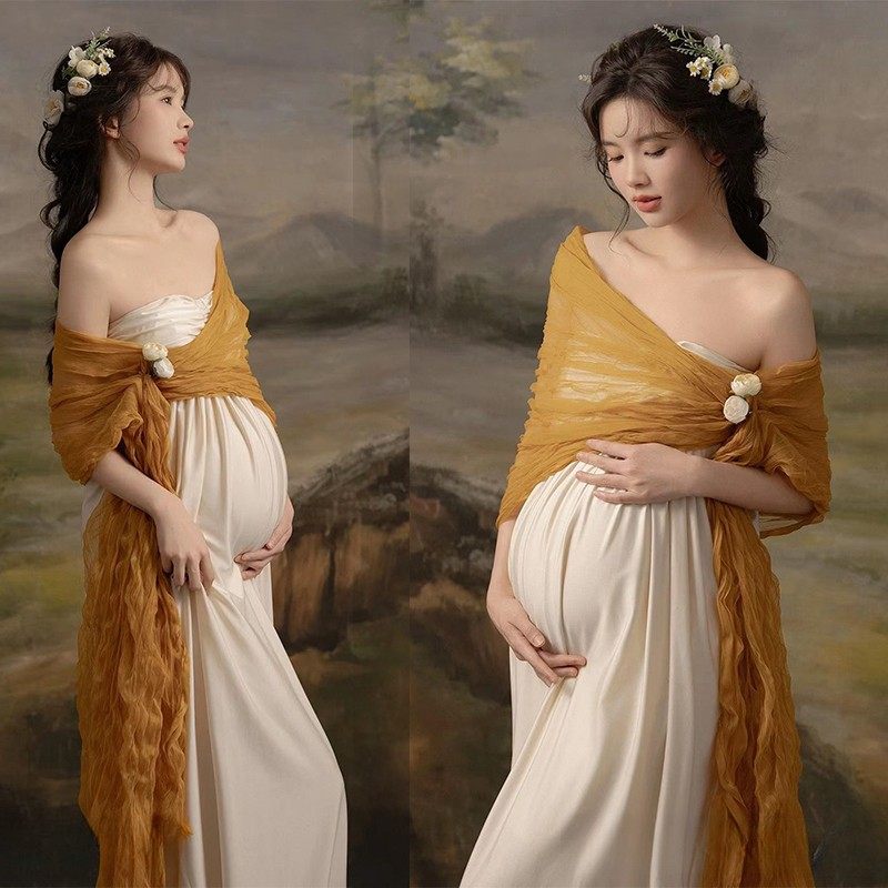 影楼新款孕妇摄影服装复古油画风孕妈咪时尚大肚照艺术写真摄影服,男装,其他民族服装,淘宝优惠券,粉丝福利购,淘宝优惠卷