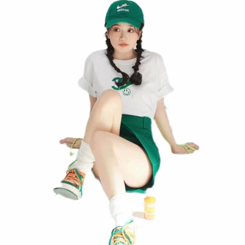 影楼新款夏季小清新元气少女运动风写真服装韩杂少女个性艺术照服