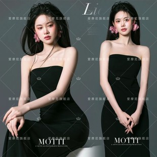 影楼时尚韩系气质简约主题写真服室内肖像温柔情绪拍摄艺术照服装