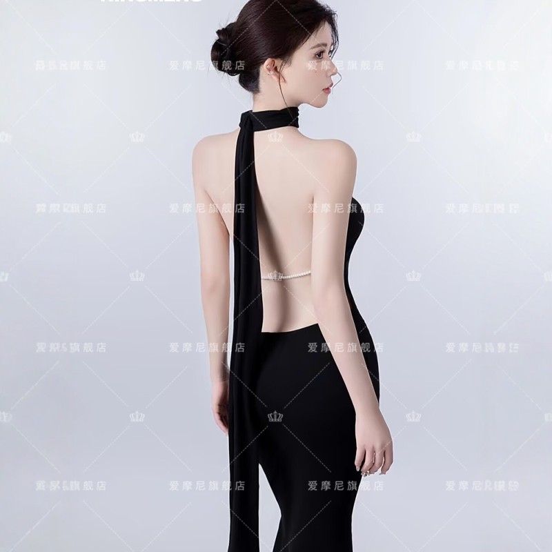 影楼新款拽姐酷风个人形象照女士西装礼服韩系杂志肖像艺术照服装