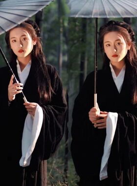 神明少女汉服女魏晋风古风超仙气有香如故古装广袖襦裙中国风套装