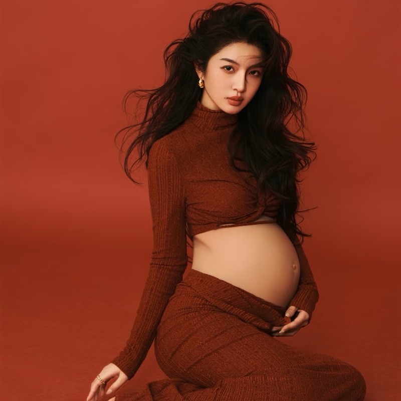 影楼新款情侣韩系杂志高级情绪肖像时尚个性气质孕妇摄影艺术服装