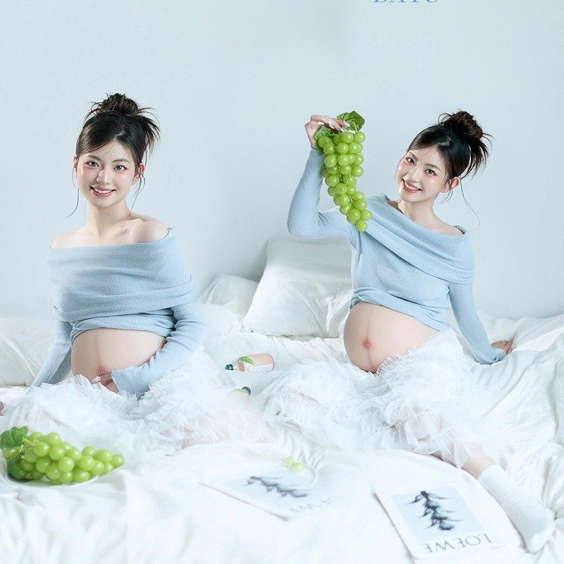 影楼新款孕妇室内拍照服装小清新甜美可爱孕妈咪大肚照写真在家拍,男装,其他民族服装,淘宝优惠券,粉丝福利购,淘宝优惠卷