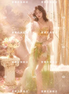 绿野仙踪油画少女纯欲私房写真西域公主异域风情裙摄影拍照服装
