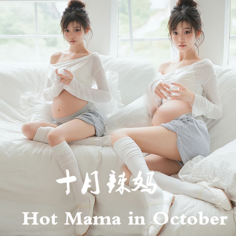 照相馆孕妇写真服装新款温馨唯美孕妈咪大肚拍照衣服孕妇在家拍服