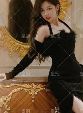 照相馆主题写真服装气质财阀千金高级氛围感法式港风名媛艺术照摄