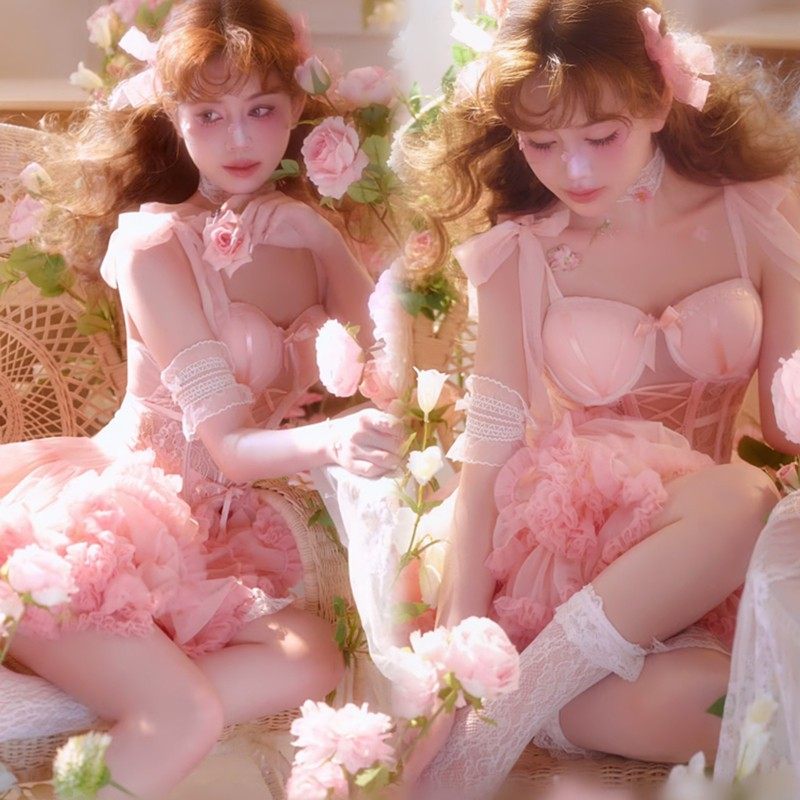 影楼新款拍照主题韩系小清新粉色画报风氛围感个人艺术照摄影服装,男装,其他民族服装,淘宝优惠券,粉丝福利购,淘宝优惠卷