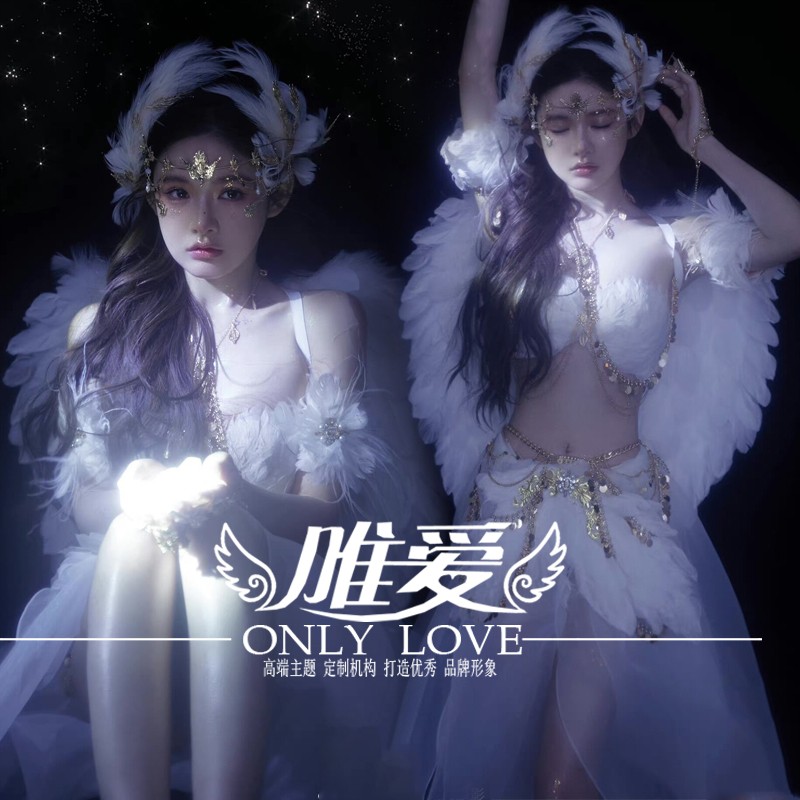 异域风情主题拍摄服 清新日系少女精灵洛丽塔走秀cos拍照写真礼服