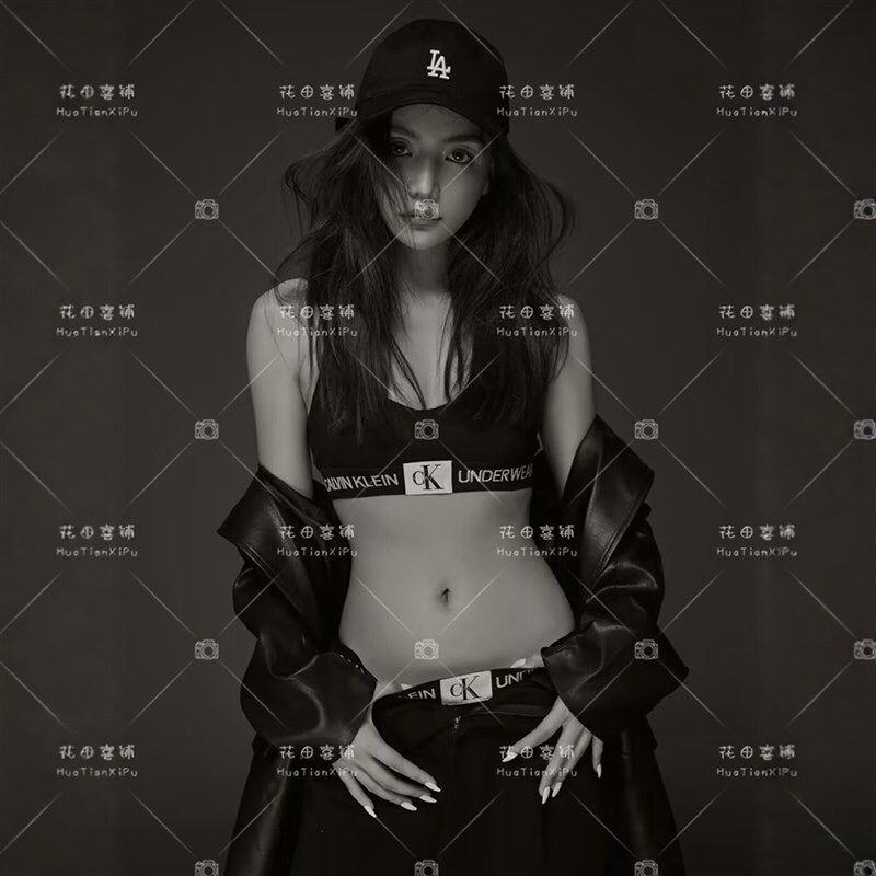 2026新款照相馆时尚皮衣写真主题服个性朋克私房艺术潮牌嘻哈拍摄