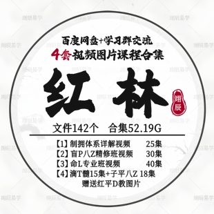 红林4套视频图片课程合集精修班专业班盲P八Z滴天隧子平国学教程