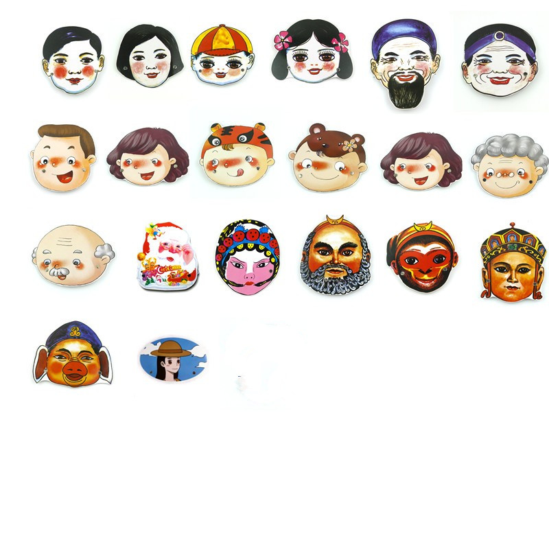 幼儿园动物头饰大全一家亲子游戏