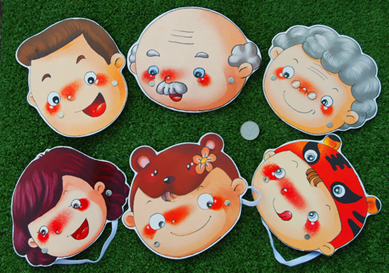 我的爷爷弟弟妹妹故事会动物头饰