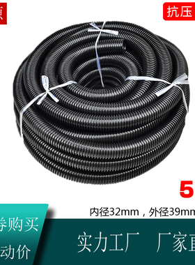 洁霸工业吸尘器软管螺纹管吸尘管子配件通用BF501/502内32mm外39m