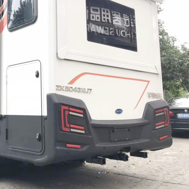 凯伦宾威房车专用三方口拖车杠 依维柯底盘 大载重三方口摩托车架