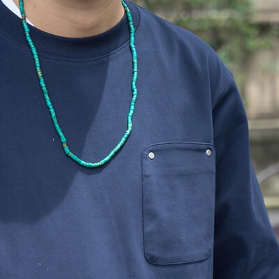 日系复古基础款口袋T恤