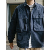 长袖 衬衫 户外多袋日系City LABSTORE廓形宽松复古工装 boy shirt
