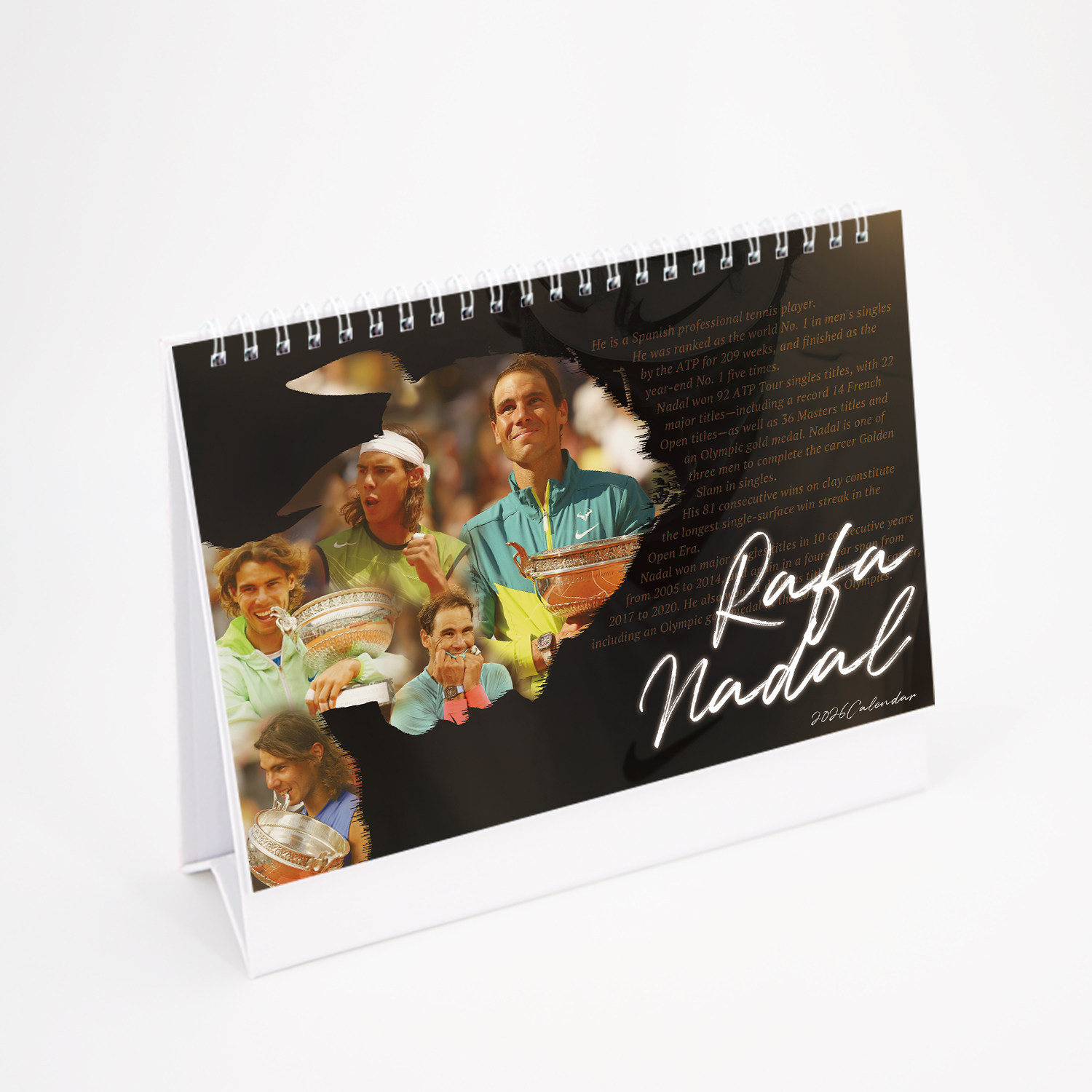 纳达尔 2026年台历日历 蛋宝宝台历 创意生日礼物收藏 非出版