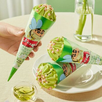 整箱包邮山茶花粉大脆筒五丰新品