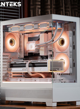 【潮玩客】 PHANTEKS追风者XT523 View黑白色海景房背插玻璃ATX