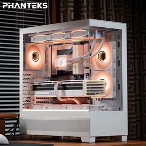 【潮玩客】 PHANTEKS追风者XT523 View黑白色海景房背插玻璃ATX