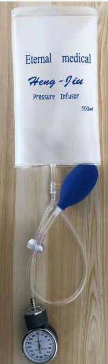 输液加压袋 输血加压袋 500ml 带压力表