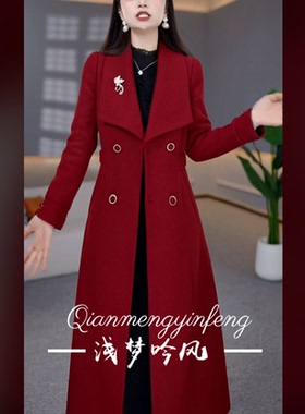 DBF-25B520MJ 25年冬季新款加厚夹棉轻奢翻领气质保暖外套 M-5XL