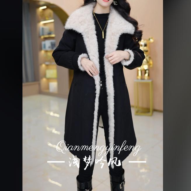 优雅气质减龄显瘦中长款外套