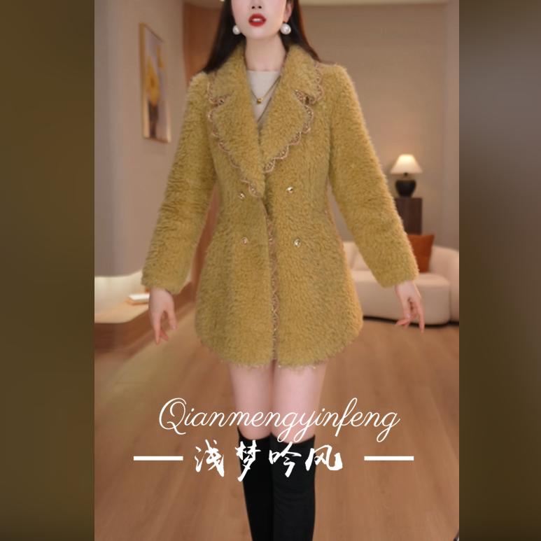 美瑞2025冬季通勤修身保暖外套