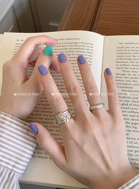 S232蓝紫色显白美甲2025年指甲油免烤快干持久水性可撕拉