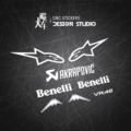 Benelli white as shown set of 1
