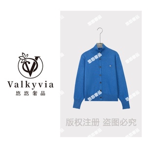 开衫 小银片&极简三角标秋冬针织衫 悠悠奢品 3988 Valkyvia