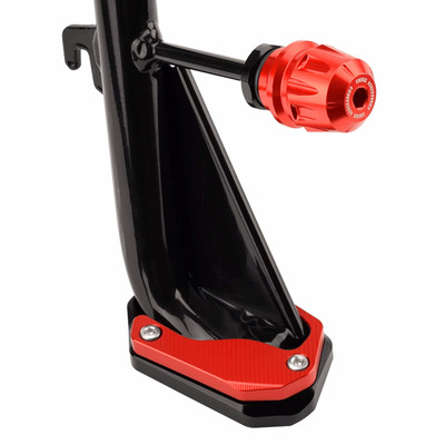 FORZA300改装侧脚撑垫加大座