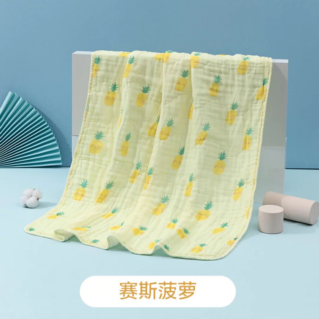 全棉时代婴儿水洗纱布浴巾纯棉宝浴巾