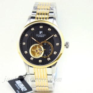 30米防水 6485T04B 商务 罗西尼 男士 正品 自动机械表 手表 男表