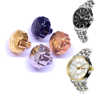 旋钮5554 5553表冠表把 罗西尼5551原装 精钢防水把头5552原厂正品