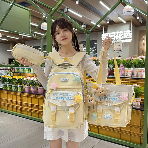 书包女初中生高颜值可爱大容量