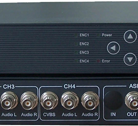 CEL-1102 MPEG2四合一编码器（4*AV输入，ASI输出）