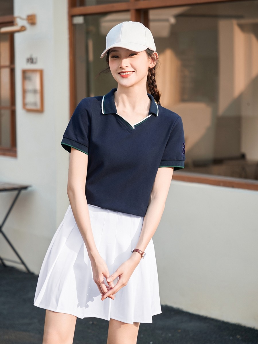 2023新款幼儿园老师园服夏季托育园幼师工作服女教师半袖粉色工衣