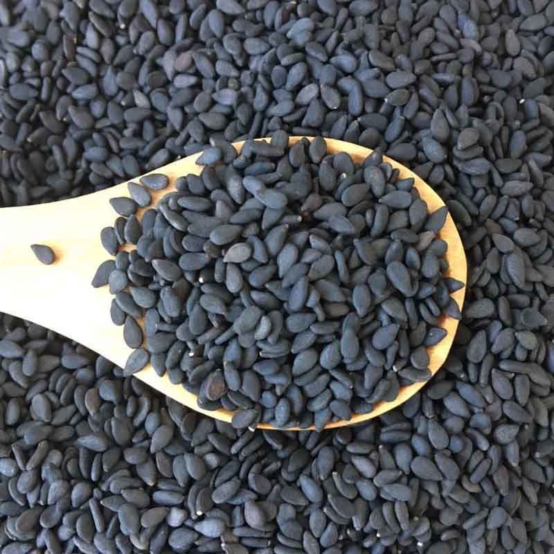 2026陕西汉中洋县黑芝麻,带皮黑芝麻,生芝麻可吃可种