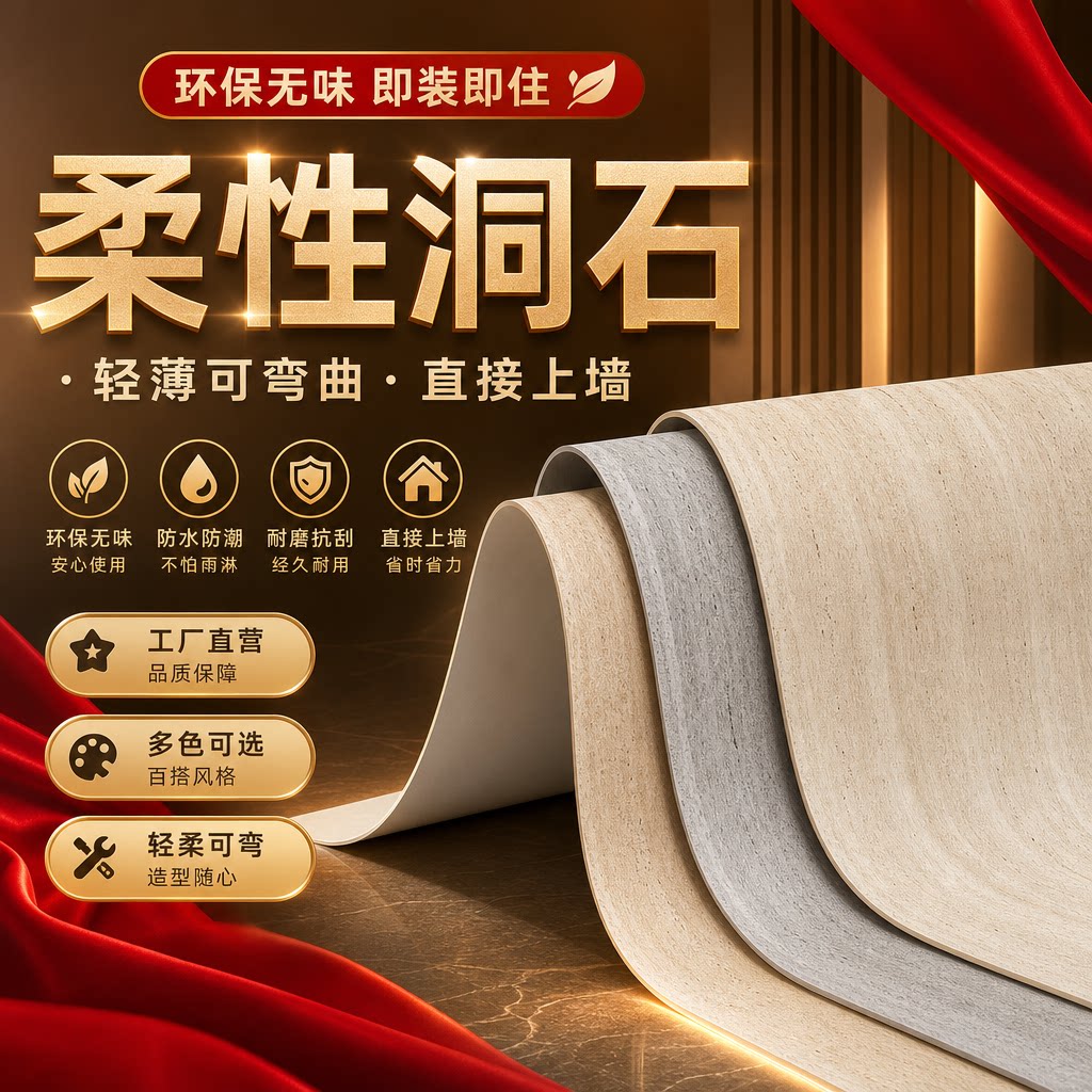 轻质罗马洞石防水防火免费寄样图片