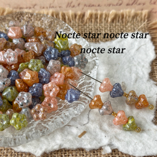 diy项链手链手机链串珠材料 8mm国产毕加索莲雾琉璃珠子