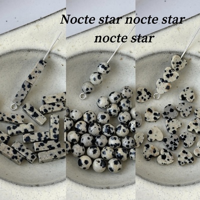 天然斑点石圆珠爱心珠子 diy手工串珠手链项链手机链配饰散珠材料
