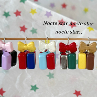 亚克力积木礼物盒直孔珠子 diy手工串珠手链项链手机链配饰散珠