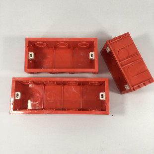 118型一二三四位墙壁暗装底盒家用老式开关插座120系列盒子