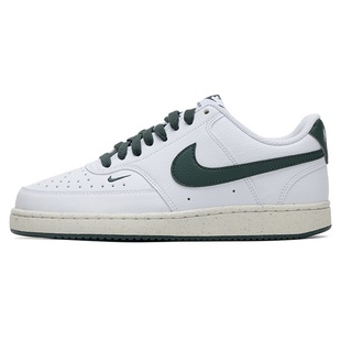 耐克男鞋新款CourtVisionLow白绿女鞋空军一号板鞋FV9952-101