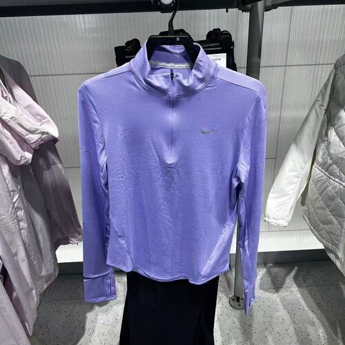 Nike/耐克女子跑步运动训练健身速干透气防晒半拉链长袖T恤HQ0500