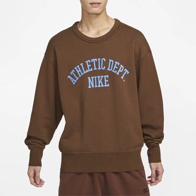 正品Nike/耐克男子针织套头圆领透气美式复古宽松卫衣DX0026-259